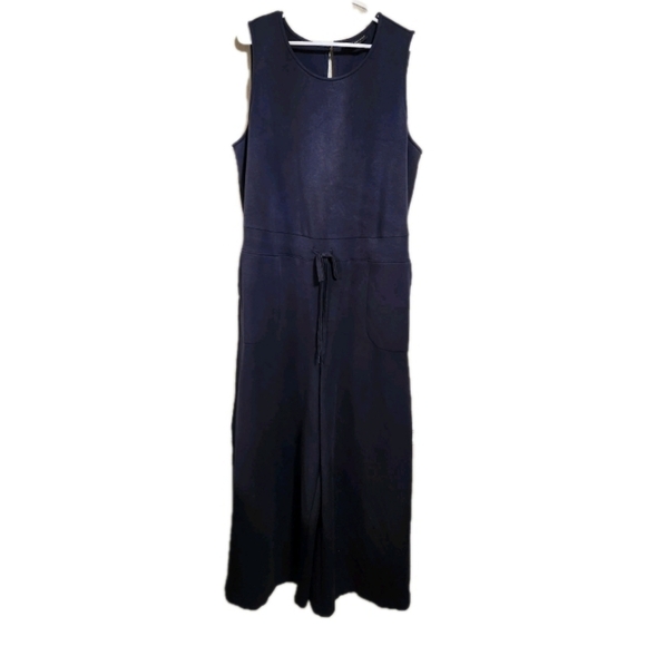 Lane Bryant Sleeveleas Wide Leg Jumpsuit Plus Size 18/20 - Picture 1 of 7